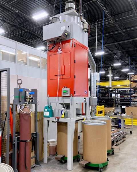 Teka FilterBys Version 3, 4 Filter Cartridge Dust Collector