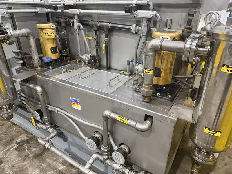 2021 JENFAB STAINLESS MODEL # LJ 19" ROTARY DRUM WASH / RINSE/ DRY PARTS WASHER SYSTEM: YOBRO #24682