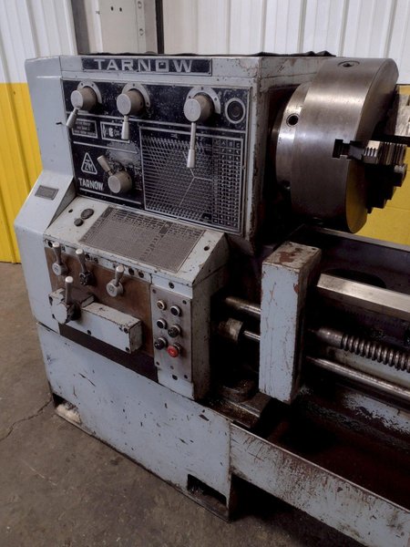 22" X 157" TARNOW MODEL TUJ 50M GAP BED ENGINE LATHE, 3.5" HOLE: STOCK 17547