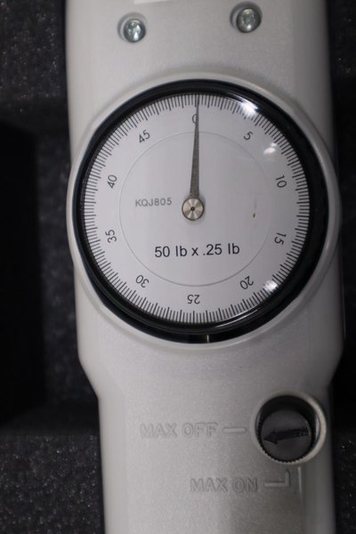 Chatillon LG-050 Mechanical Force Guage, 50 lbs x .25lbs- Auction Item