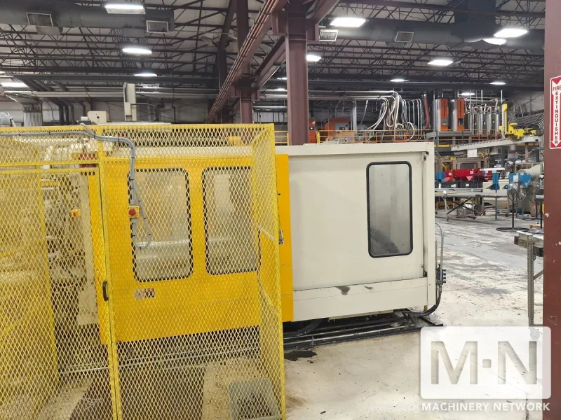 720 TON  102 OZ TOSHIBA MODEL ISGT720V21-59AT INJECTION MOLDING MACHINE MFG 2003
