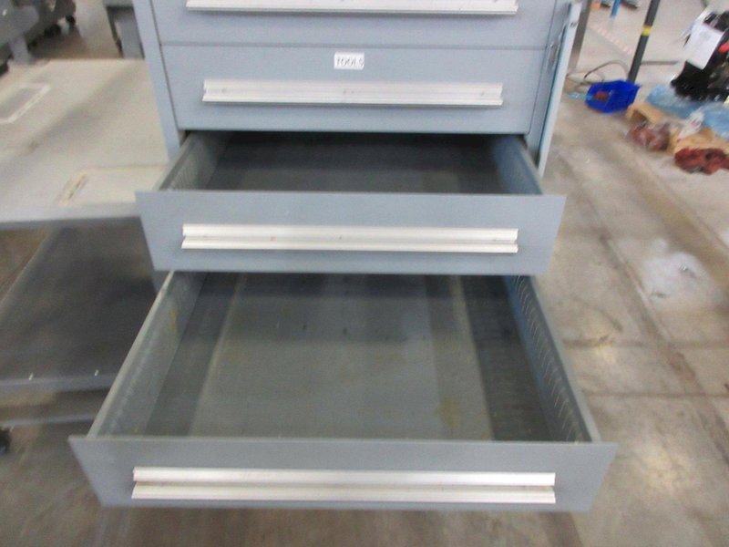 Stanley Vidmar 8-Drawer Heavy Duty Cabinet with Drawer Safety Latch- Auction Item