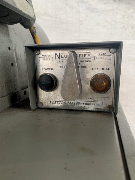 6&quot; X 18&quot; GALLMEYER &amp; LIVINGSTON HORIZONTAL SURFACE GRINDER. STOCK # 0678324