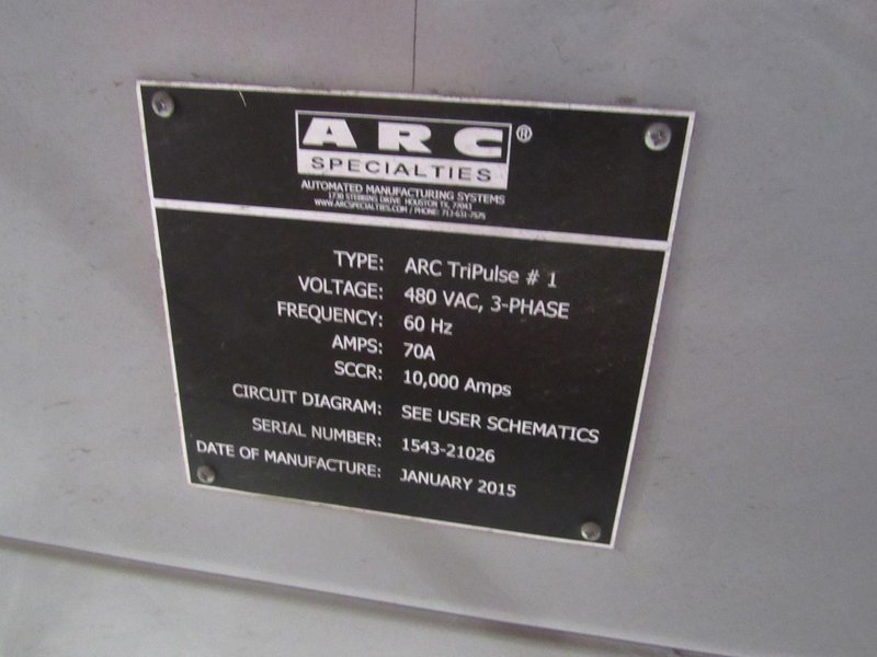 USED, 42&#039; TRIPULSE DUAL HOT WIRE GTAW PIPE CLADDING SYSTEM