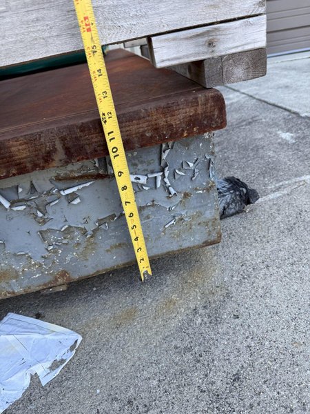 72&quot; X 288&quot; X 12 CAST IRON LAYOUT TABLE.STOCK # 1002725