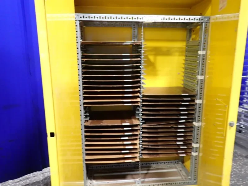 JUSTRITE 45 GALLONS / 43" X 18" X 65" FLAMMABLE CABINET  -  29450