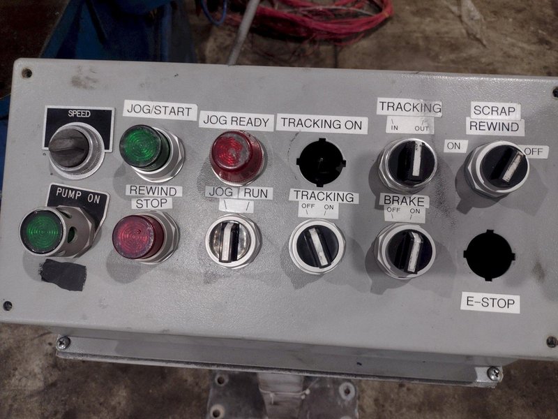 36” WIDE YODER SLITTING HEAD WITH POWERED FEED ROLLS: STOCK  #22951