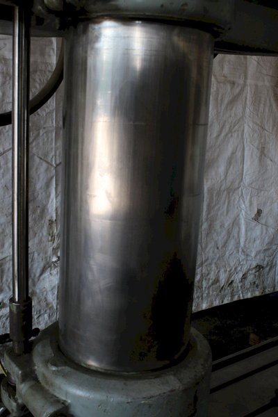 6' X 15" GIDDINGS &amp; LEWIS RADIAL DRILL: STOCK #74162