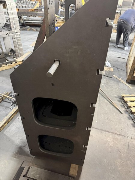 36" WIDE X 60" TALL X 24" DEEP T-SLOTTED ANGLE PLATE SET. STOCK # 0222426