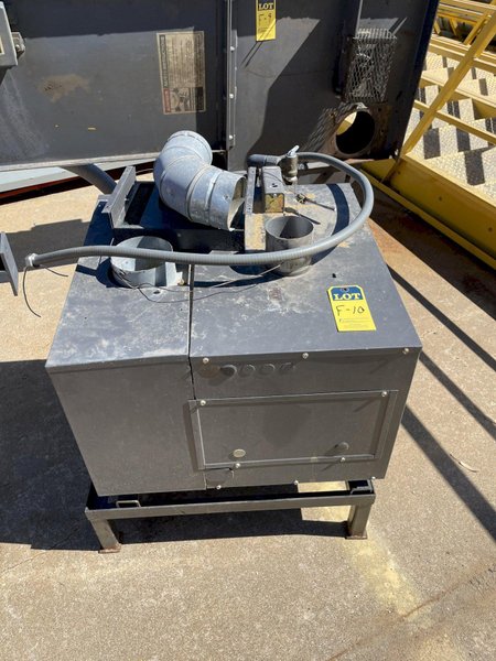 Kloster model 18-b-60 8 ustph heater classifier s/n ms-8002 with Raypark boiler and blower and controls