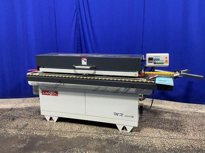 CANTEK 3.8 KW, 3"X72"BELT AUTOMATIC EDGEBANDER  -  CANMX340M