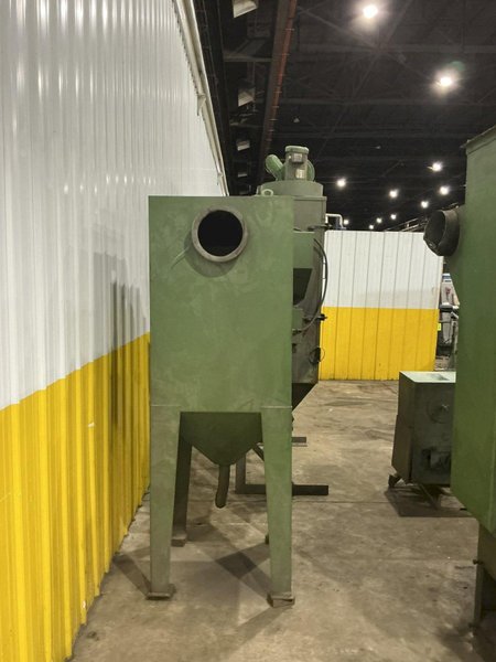 6 CU FT GOFF MODEL #6BB RUBBER BELT TUMBLE TYPE BLAST MACHINE: YOBRO #25035