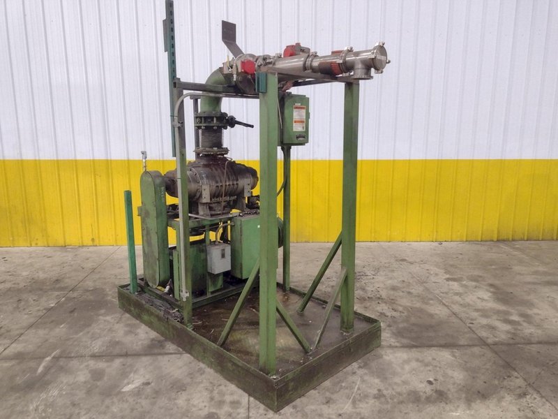 KINNEY HIGH VACUUM PUMP WITH MOTOR: YOBRO #24413