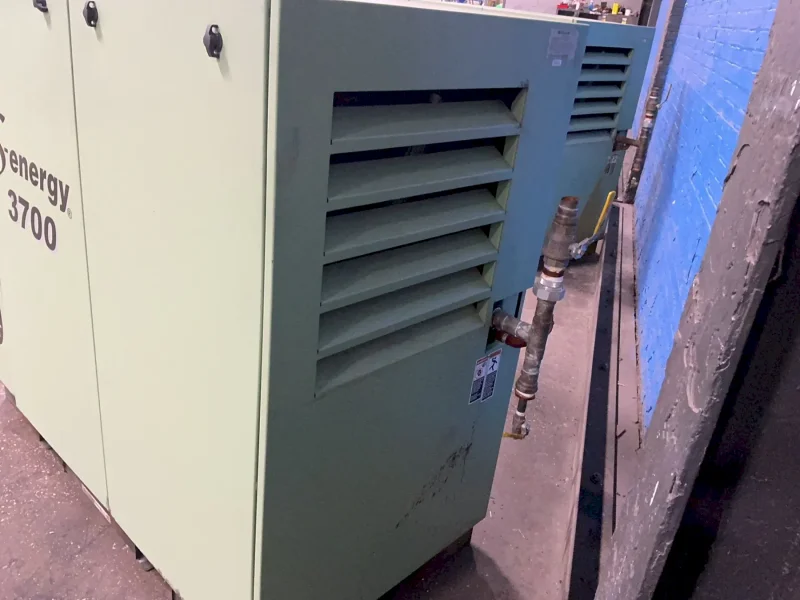 SULLAIR 55.2 BHP, 44.5 KW S-ENERGY 3700 AIR COMPRESSOR  -  3709B AC