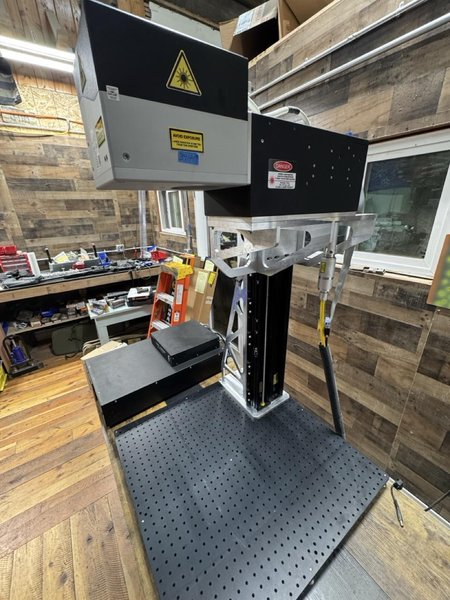 50 Watt Tykma Vereo 3D LFSS Class IV Fiber Laser Marking System, 2023