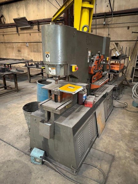 135 TON SPARTAN MODEL #IW135DX HYDRAULIC IRONWORKER: YOBRO #24716