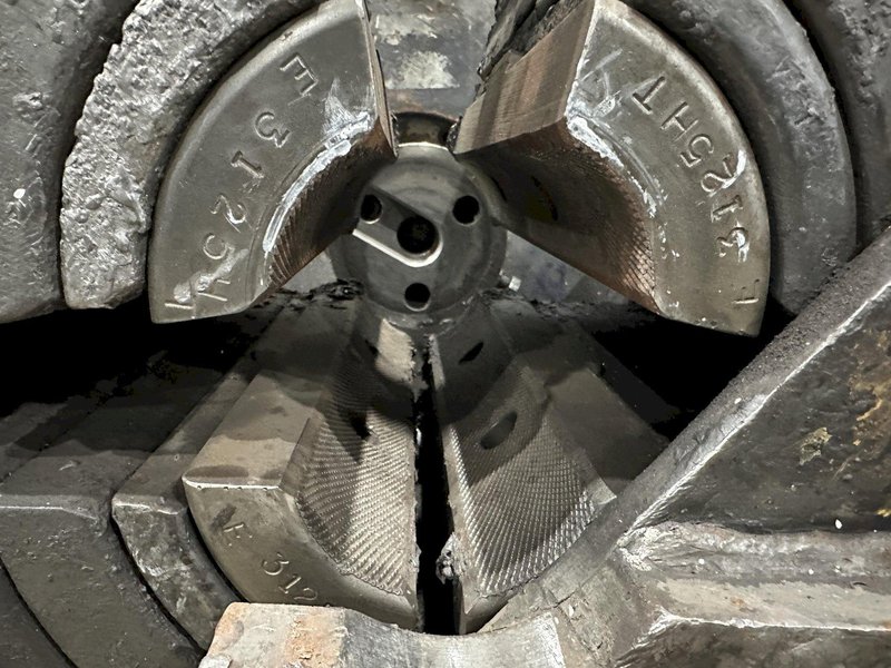 200 TON (2-3/8&quot; TO 9-5/8&quot;) DIAMETER TRUE GRIT MODEL CT200 HYDRAULIC TUBE &amp; PIPE PUSH POINTER / END FORMER/ SWAGING PRESS: STOCK #22399