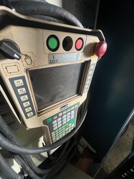 OTC Almega Arc Cell E-120 AX2 Robotic Weld Cell, 2012