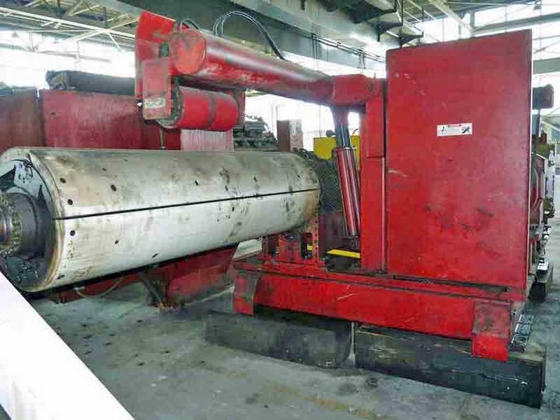 70,000# x 72" Red Bud Recoiler and Coil Car