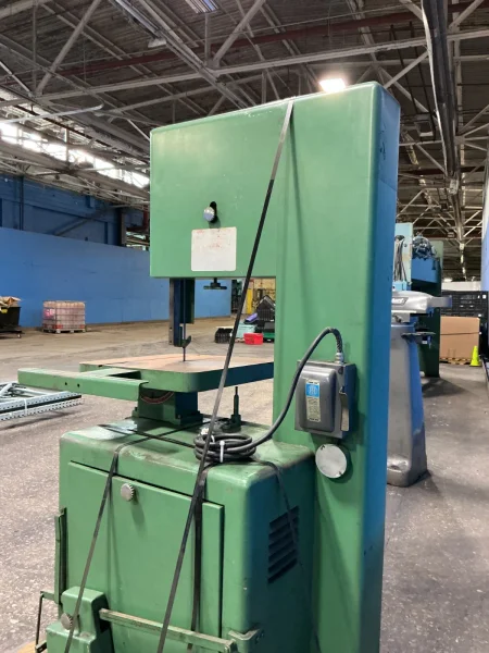 POWERMATIC 24” X 24” VERTICAL BAND SAW   -  87