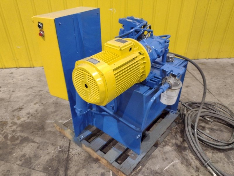 8.6 KW HYDRA TEK 2 VALVE HYDRAULIC POWER UNIT: YOBRO #24514