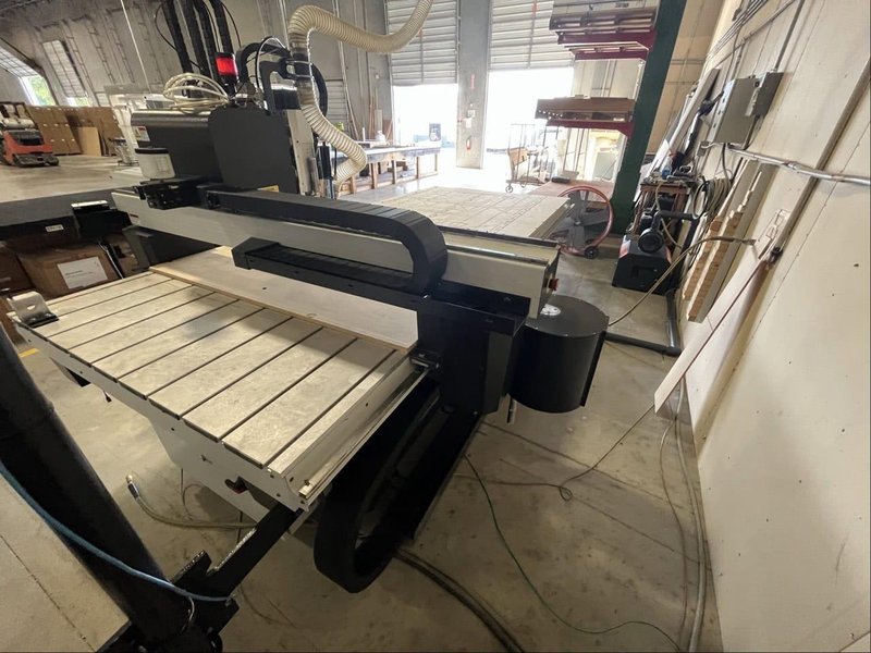 5′ x 10′ AXYZ Trident 4010 CNC Router, 2021 – LOW HOURS