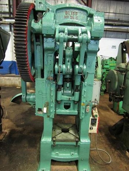 122/90 TON BLISS # 3-1/2 C DOUBLE ACTION TOGGLE PRESS