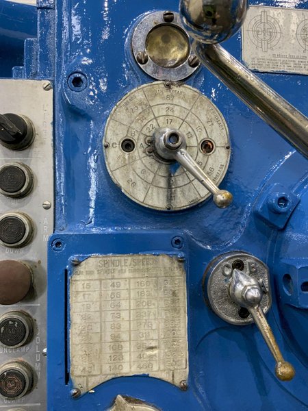 4' X 13'' CARLTON RADIAL ARM DRILL: STOCK #81232