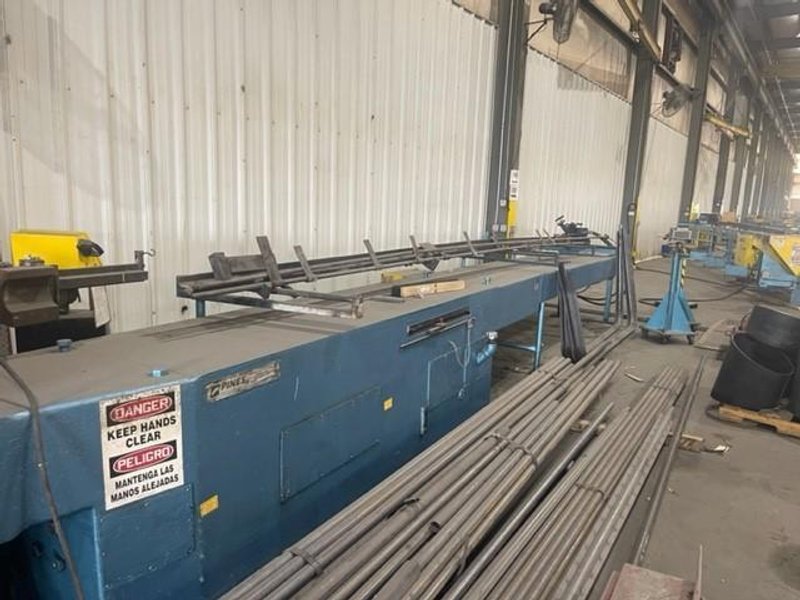 6" PINES MODEL #4 CNC PIPE &amp; TUBE BENDER: STOCK 17513