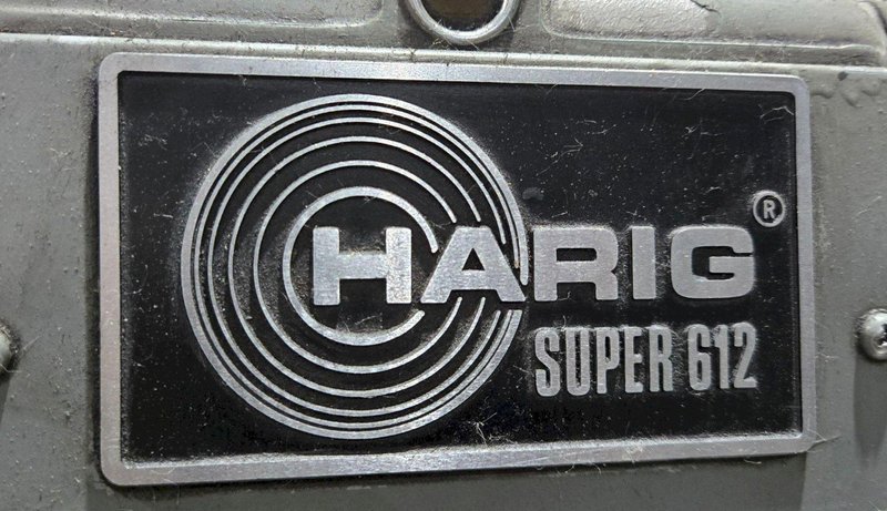 HARIG SUPER 612 SURFACE GRINDER USED