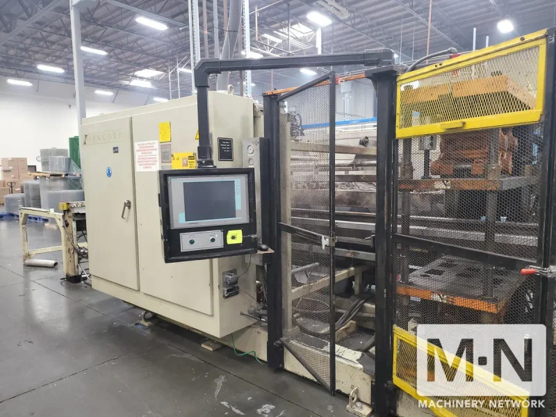 SECORP MODEL 2500 INLINE THERMOFORMER MFG 2004