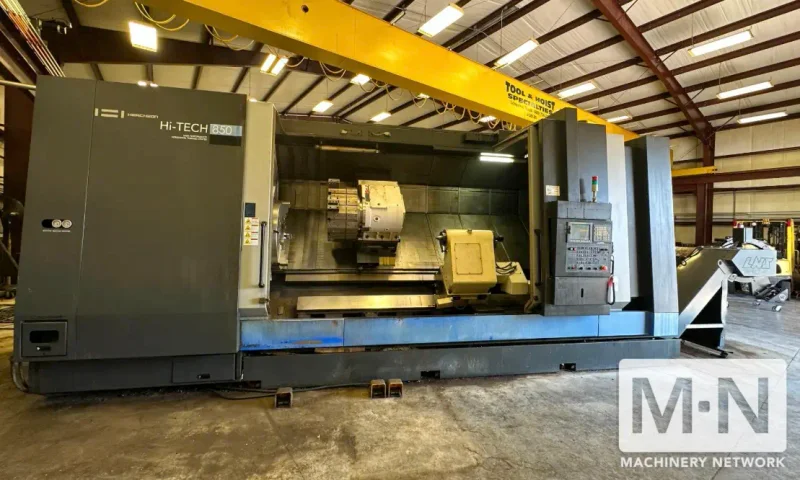 Hwacheon Hi-Tech 850L CNC Lathe, 2013
