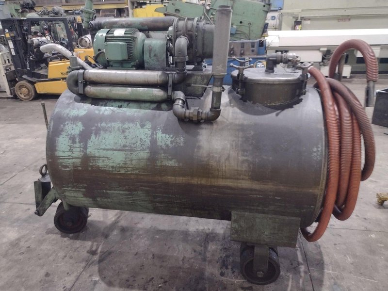 PORTABLE OIL PUMP CART W/ TANK: YOBRO #25282