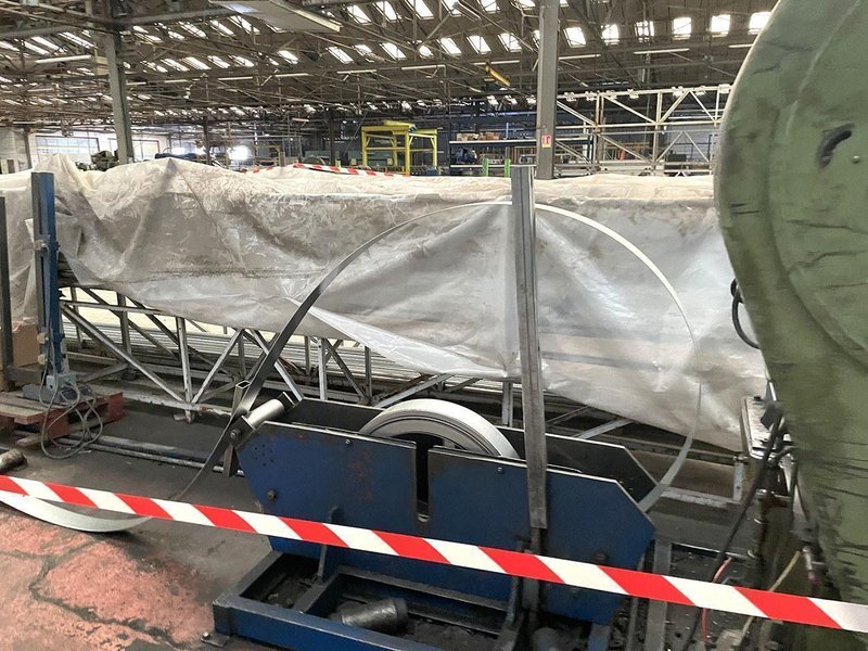 Jidet - rollforming line with 7 tool sets