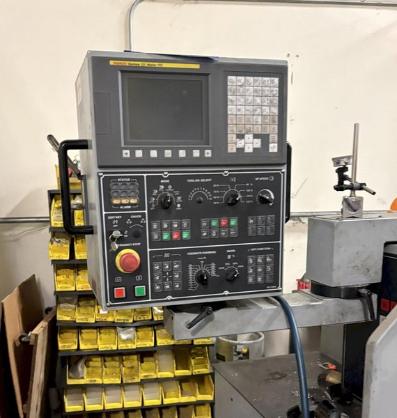 2010 GANESH GT-2468CNC Flat Bed CNC Lathe - Fanuc Control, Coolant System