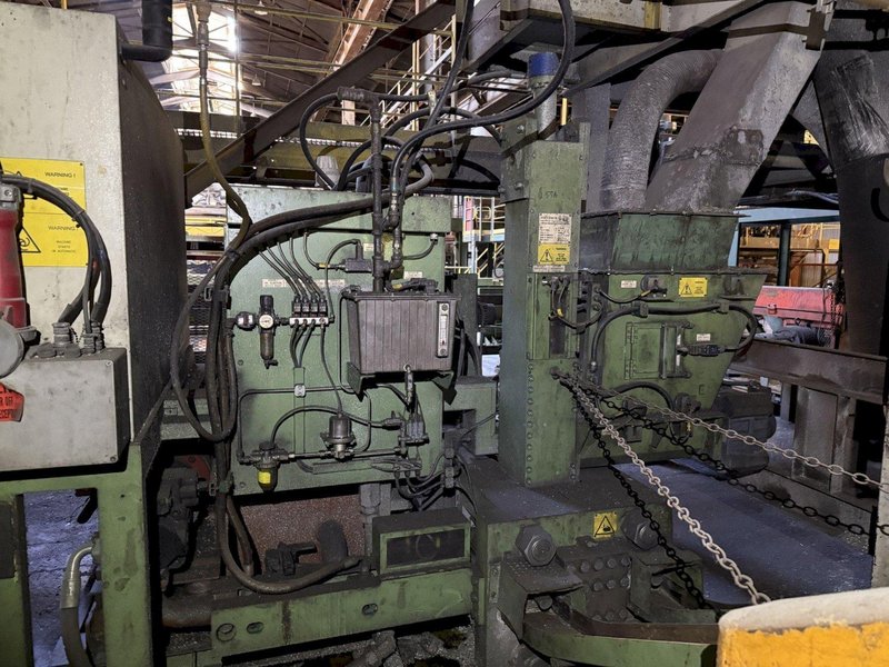 HERTWICH ENGINEERING MODEL #HE-300-30/A SWARF PUCK BRIQUETTER PRESS MACHINE: STOCK #23343