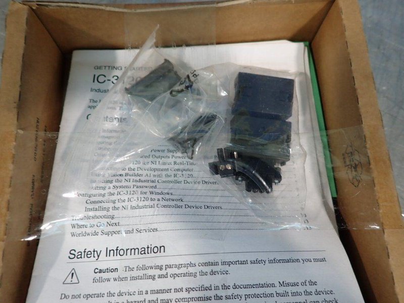 NATIONAL INSTRUMENTS INDUSTRIAL CONTROLLER   -  IC-3120