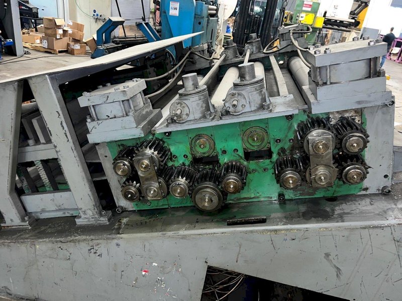 20,000 lbs. x 72 inch USED COE PRESS EQUIPMENT COIL CRADLE STRAIGHTENER FOR SALE, MODEL# CPCC-20072