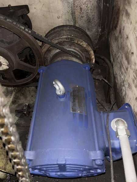 16,000 LBS X 30&quot; X 84&quot; OD ROWE MODEL #16030-DSV MOTORIZED COIL REEL UNCOILER: STOCK #22333