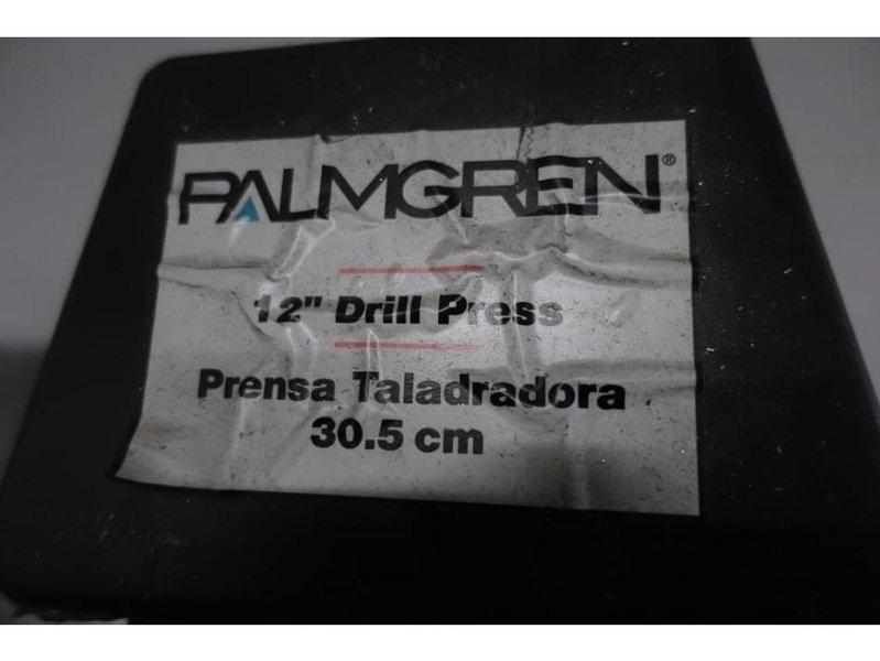 1/3 HP PALMGREN MODEL #150A BENCH TOP DRILL PRESS, 120 VOLT: YOBRO #25813