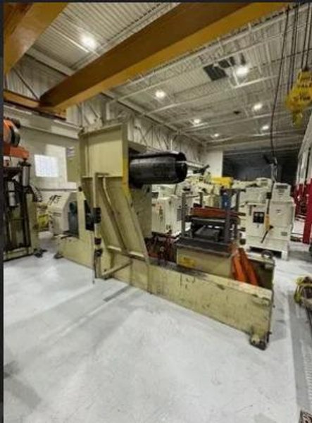 Dallas Industries Space Saver Coil Feed Line 10,000 Lbs. x 24" Wide