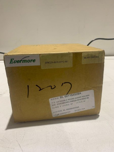 EVERMORE 3/4″ DOUBLE ROUND SHANK HOLDER DW220-B19.05X2-90  NEW