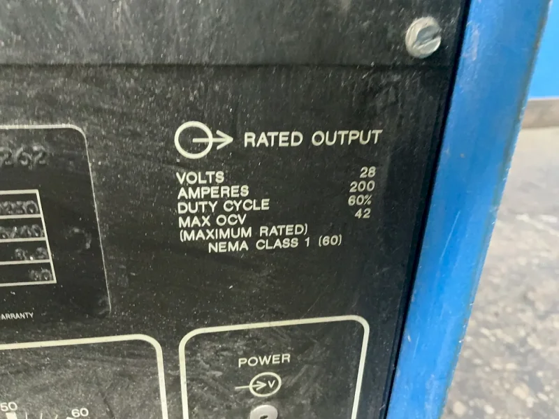 MILLER 200 A WELDER  -  MILLERMATIC 200
