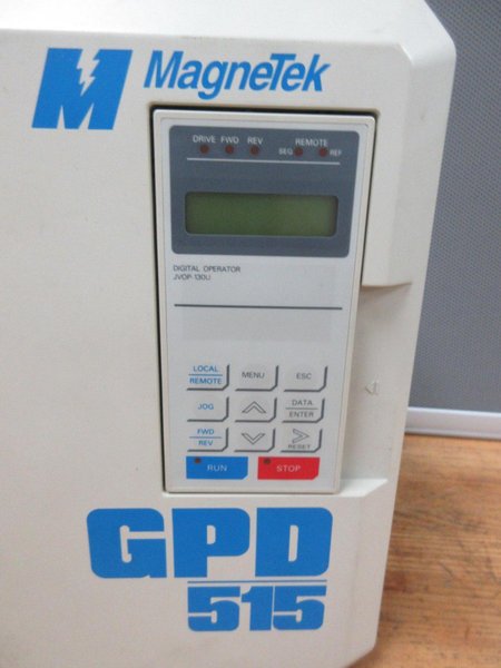 Haas Used MagneTek GPD 515C-A033 Spindle Drive with Digital Operator JVOP-130U