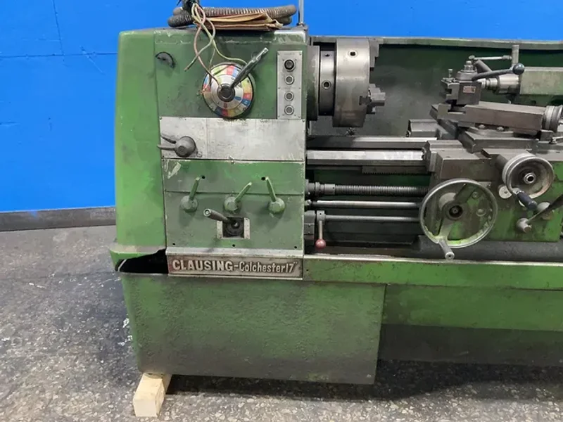 Clausing-colchester 17”x87” Lathe - 17”