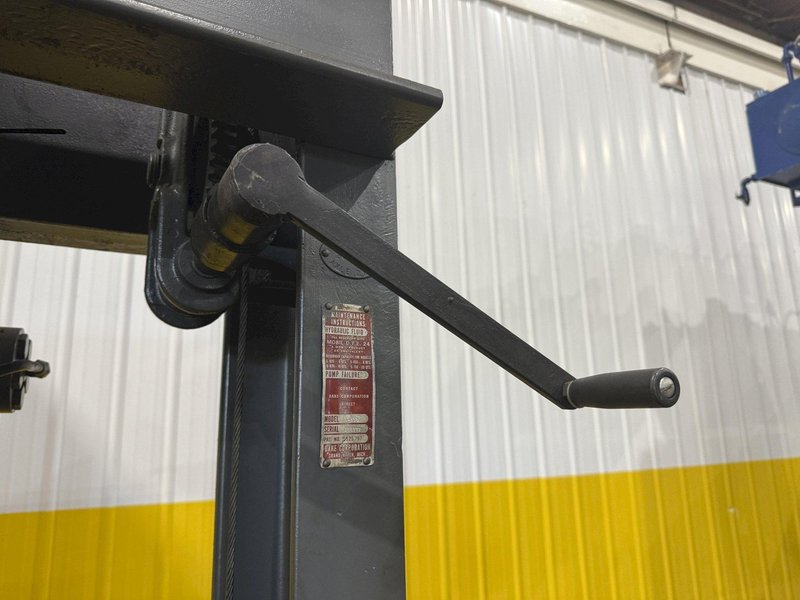 150 TON DAKE MODEL #5-150 HYDRAULIC H-FRAME PRESS: YOBRO #24148