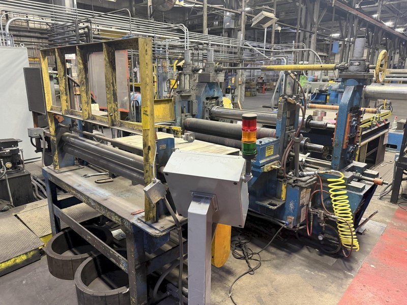 48" X 6" WEAN MOTORIZED SLITTER HEAD FOR SLITTING LINE: YOBRO #25242