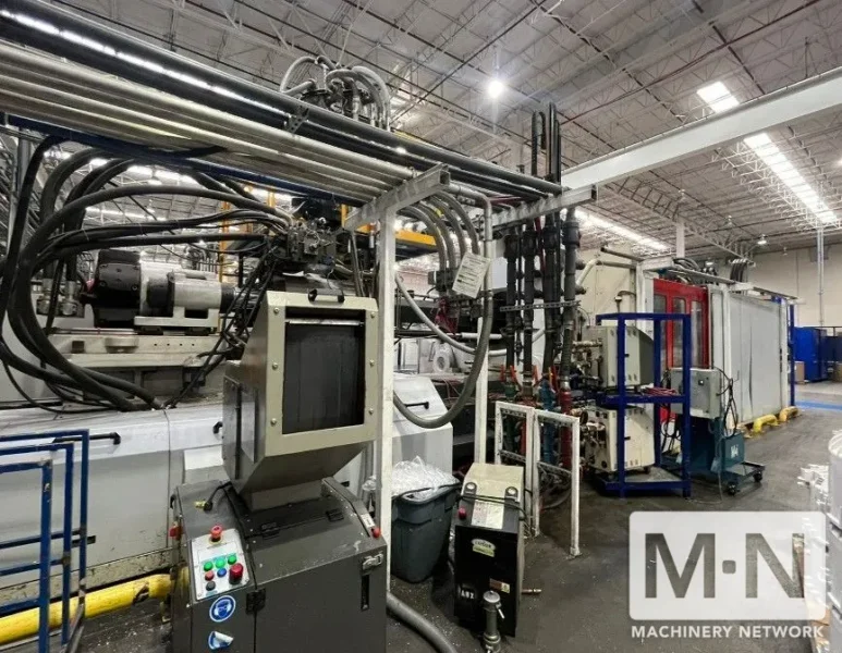 1760 TON 540 OZ CINCINNATI MILACRON MODEL ML1760 INJECTION MOLDING MACHINE MFG 2007