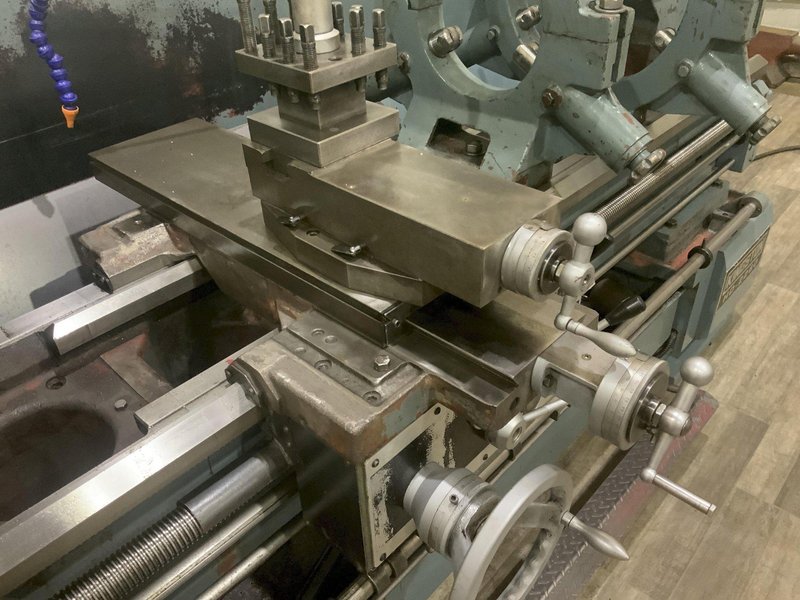 22" X 60" KINGSTON HORIZONTAL GAP BED ENGINE LATHE: STOCK #81158