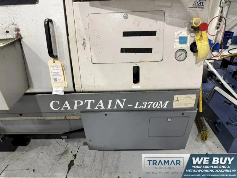 OKUMA CNC LATHE  -  CAPTAIN L-370M